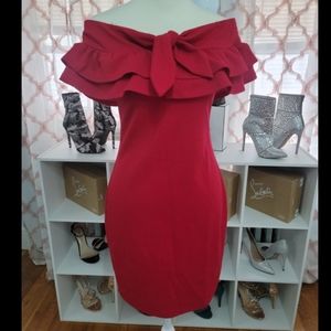 off the shoulder dress